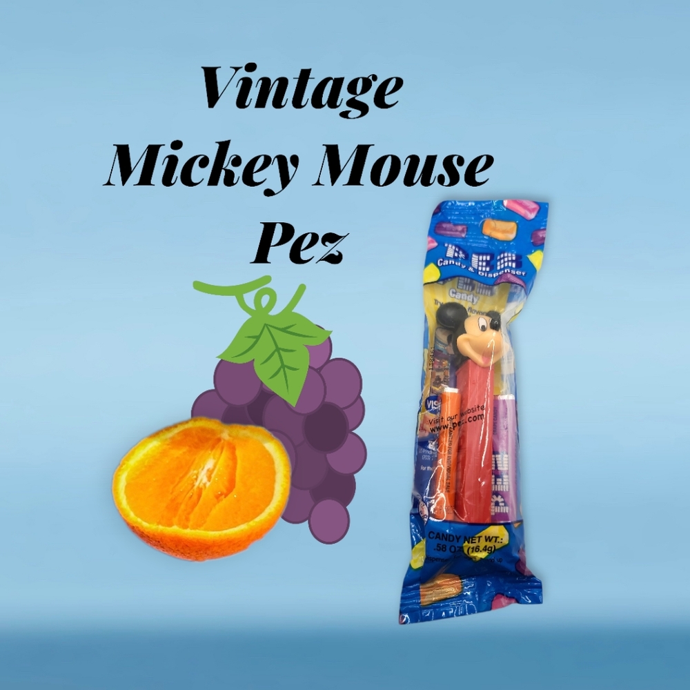 Vintage Disney mickey mouse Pez Dispenser